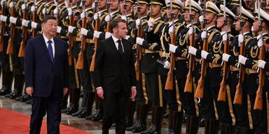 Frankrike varnar Kina för ohållbar situation